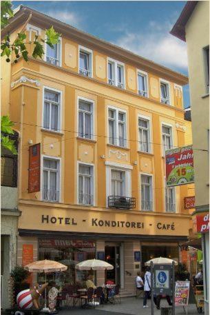 Hotel Cafe Konditorei Koeppel Бінген-ам-Райн Екстер'єр фото