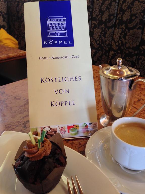 Hotel Cafe Konditorei Koeppel Бінген-ам-Райн Екстер'єр фото